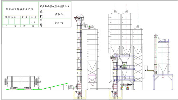 干粉砂漿設備廠家分享：砂漿設備不能正常投料的原因